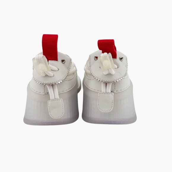 Christian Louboutin Arpoador White Drawstring Sneakers Size 39 US 9 Women 6958 - Picture 8 of 15